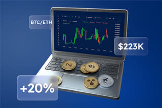 Technology visualisation of an AI automated trading system on Striluxon